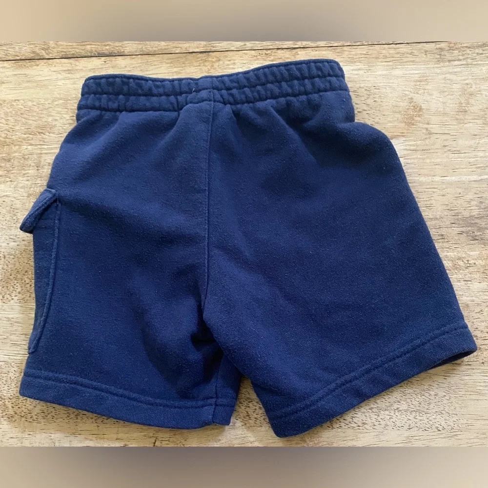 Nike Little Boys’ Sz 2T Navy‎ Cotton Blend Cargo Shorts